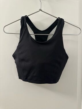 Lululemon Wunder Train Long Line Bra | Black | 6